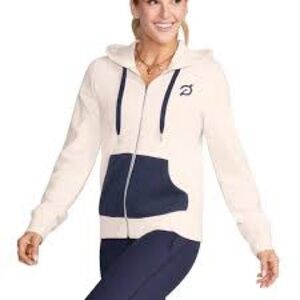 Peloton Classic Full Zip Colorblock Hoodie.